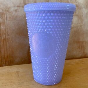 Starbucks Lilac Studded 16 oz Holiday Winter Collection 2021 Purple Tumbler